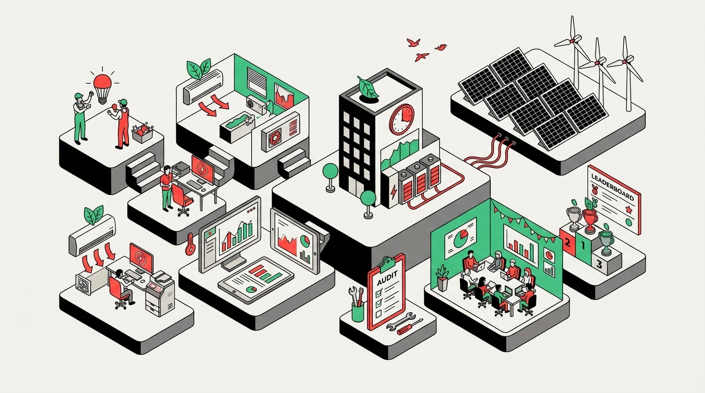 10 ações de consumo consciente de energia nas empresas