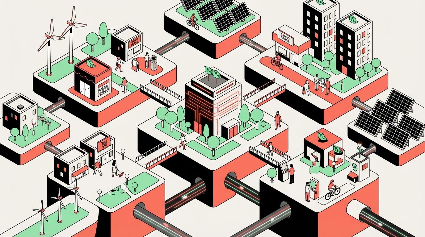 Como funciona geração distribuída para múltiplas lojas